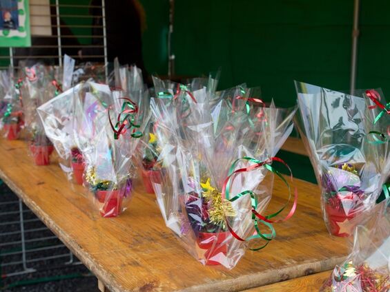 Les objets de Noël faits par les enfants