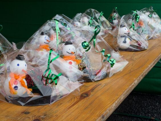 Les objets de Noël faits par les enfants