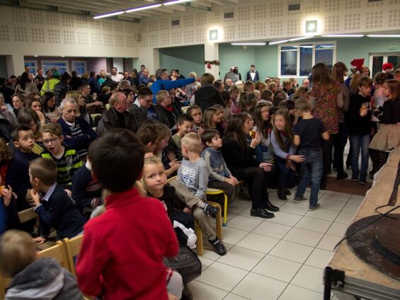 Le goûter est offert aux enfants par l'APE